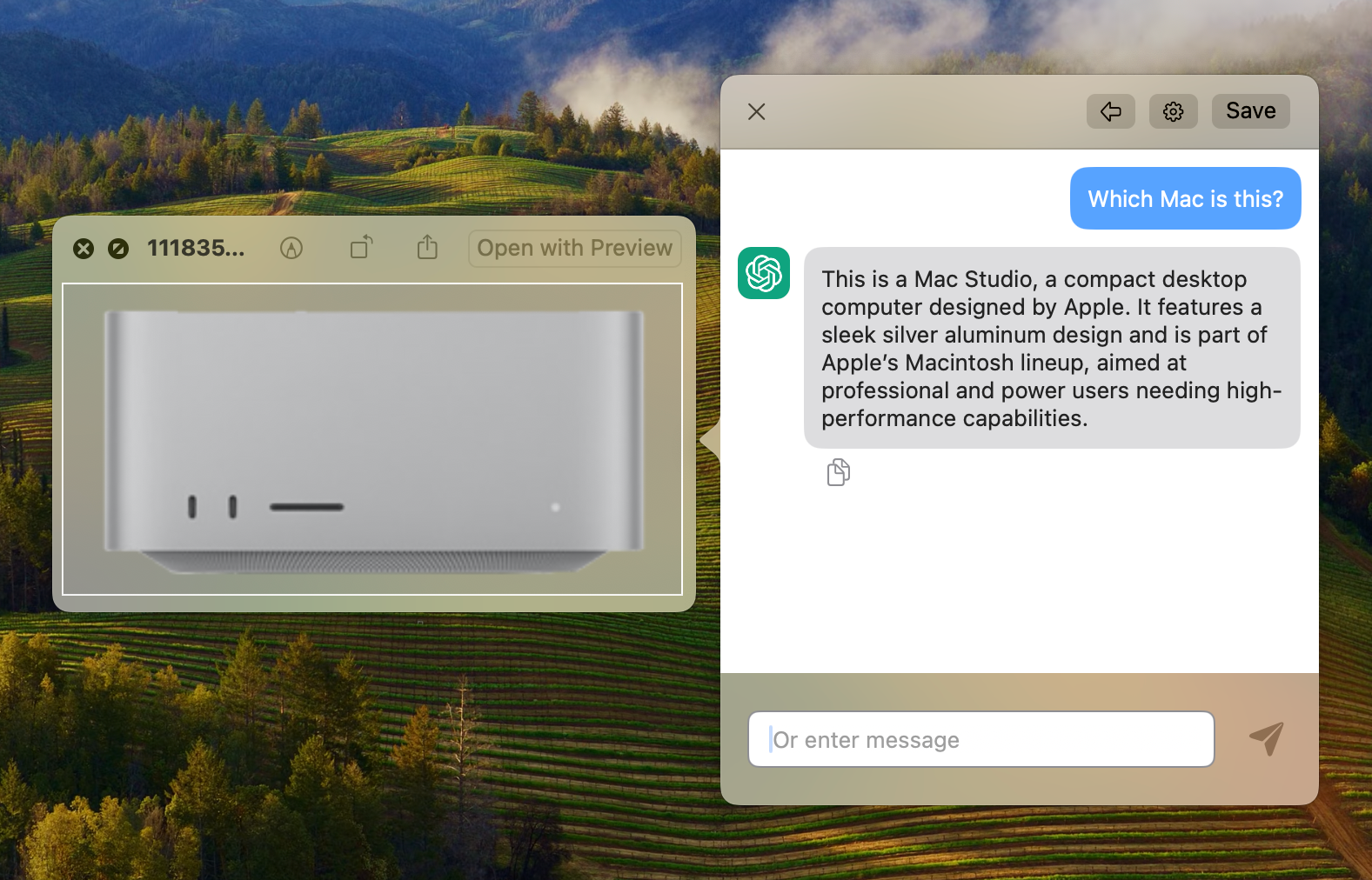 Step 3: Receive answer